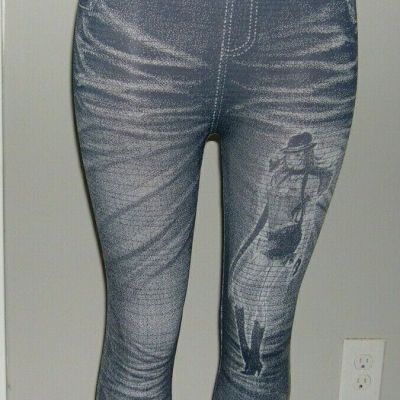 Fashionable Women's Jean Leggings - New - Stylish & Trendy - One Size Fits Most